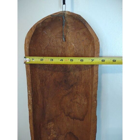 Wooden African Mask Decor Antique Decorative Large Good Blessings - Picture 6 of 16